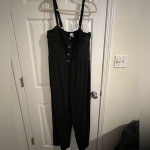 NOBO BLACK jumpsuit XXL